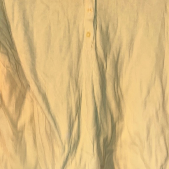 Old Navy Yellow Long Sleeve Buttoned Blouse - Picture 4 of 5